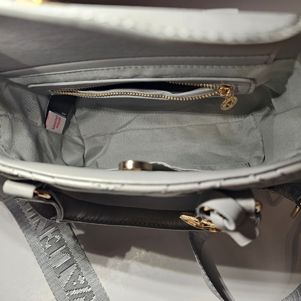 SOLD*55✨ Like New! Valentino Orlandi Vegan Leather Crossbody Bag - Picture 7 of 9